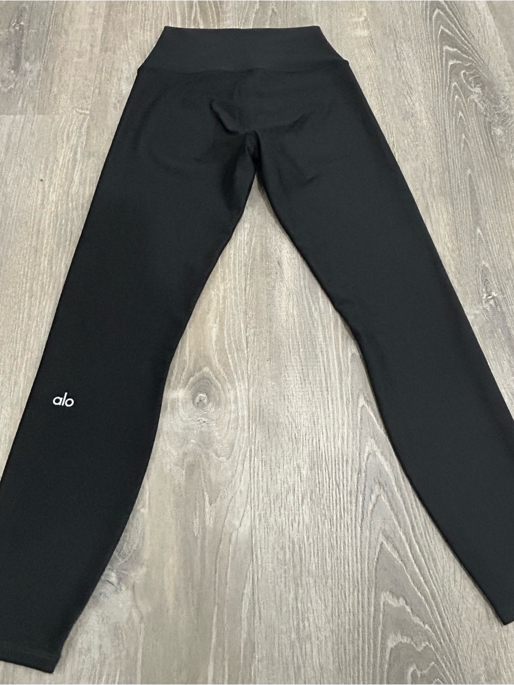 ALO Yoga Black High-Waist Active Leggings Small